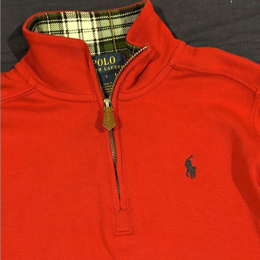 Ralph Lauren - Cotton Interlock Quarter-Zip Pullover sweater